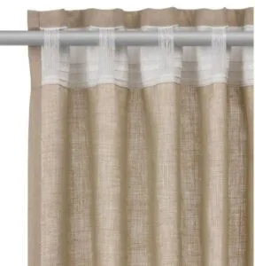 Back Tab Curtains