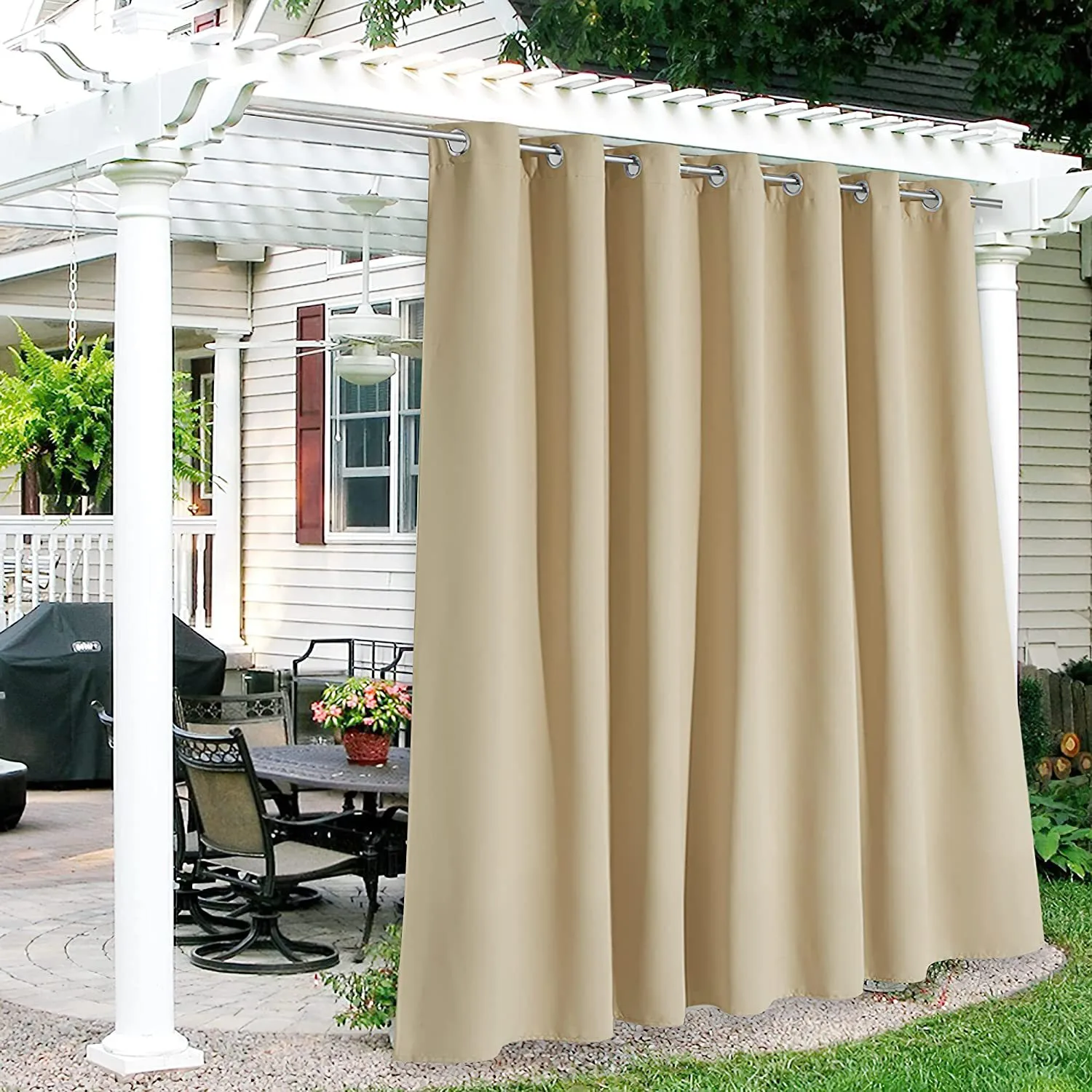 Blackout Outdoor Curtain for Patio and Garden - Image 3