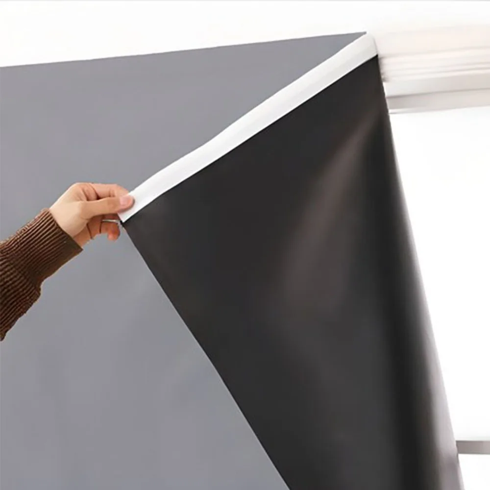 100% blackout curtain with 3M Velcro adhesive installation for e-commerce orders
