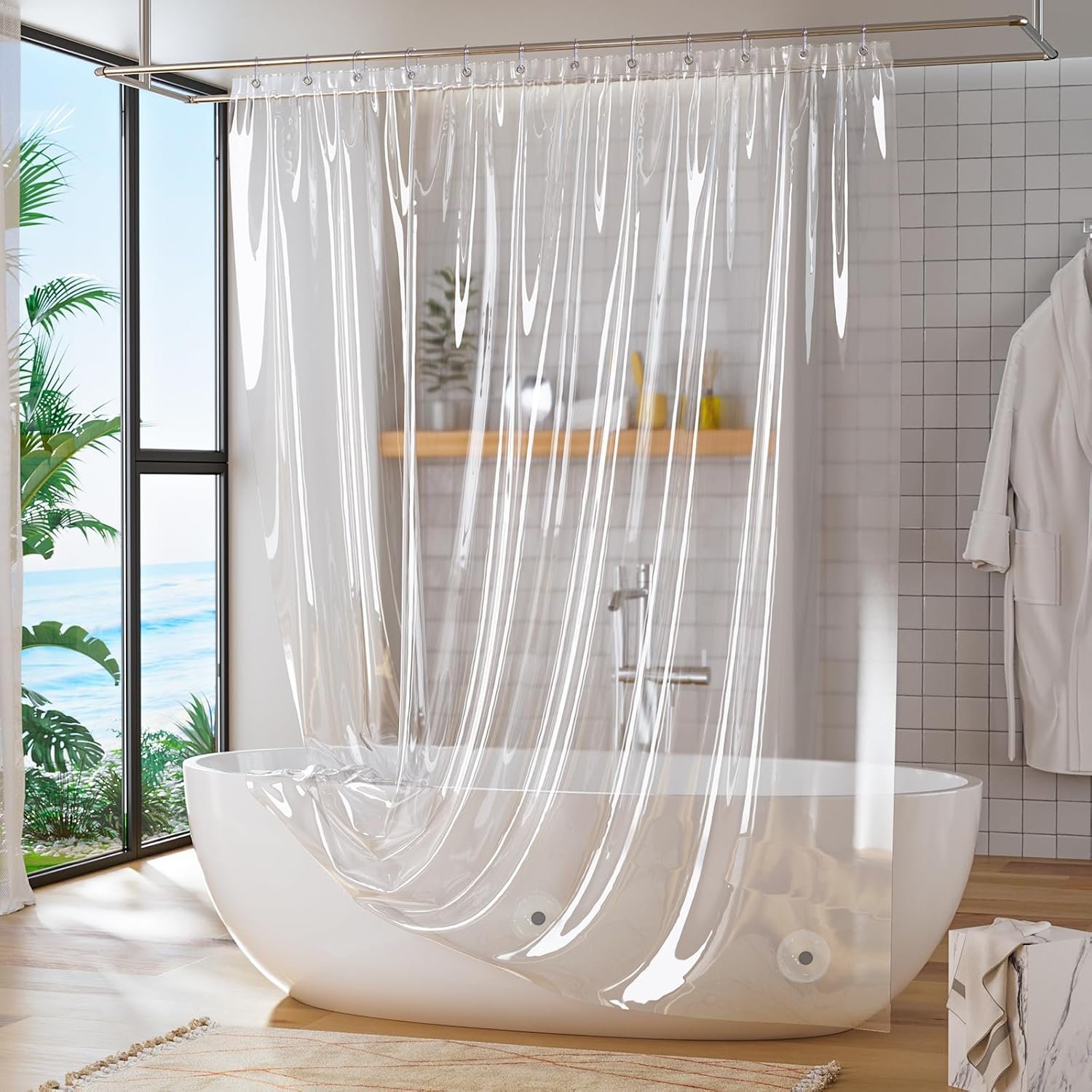 Polyester Shower Curtain