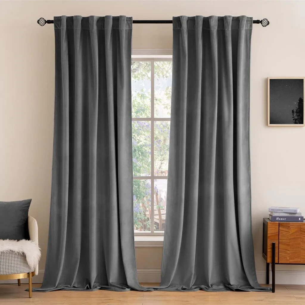 velvet curtains