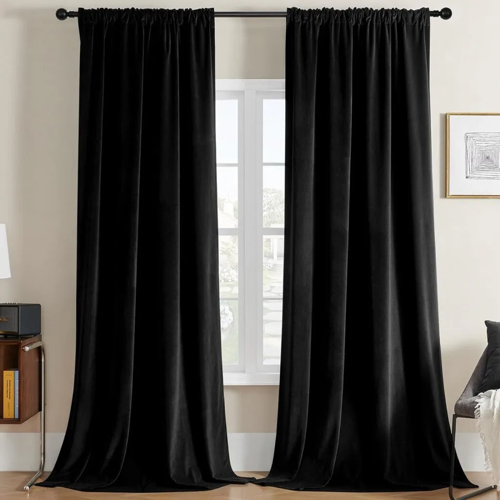 velvet curtains