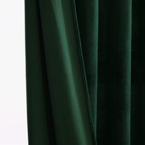 Solid-color plain velvet curtain panel