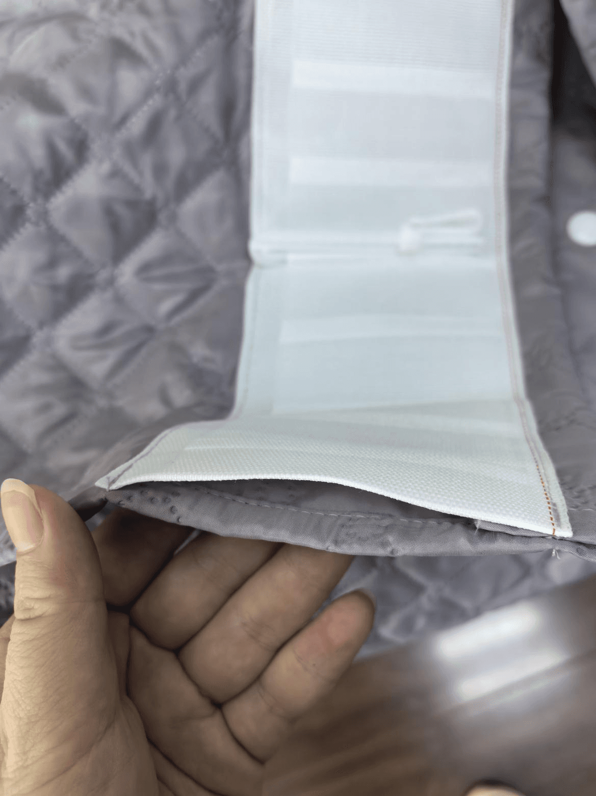 Thermal insulated curtain fabric choices and heading style options