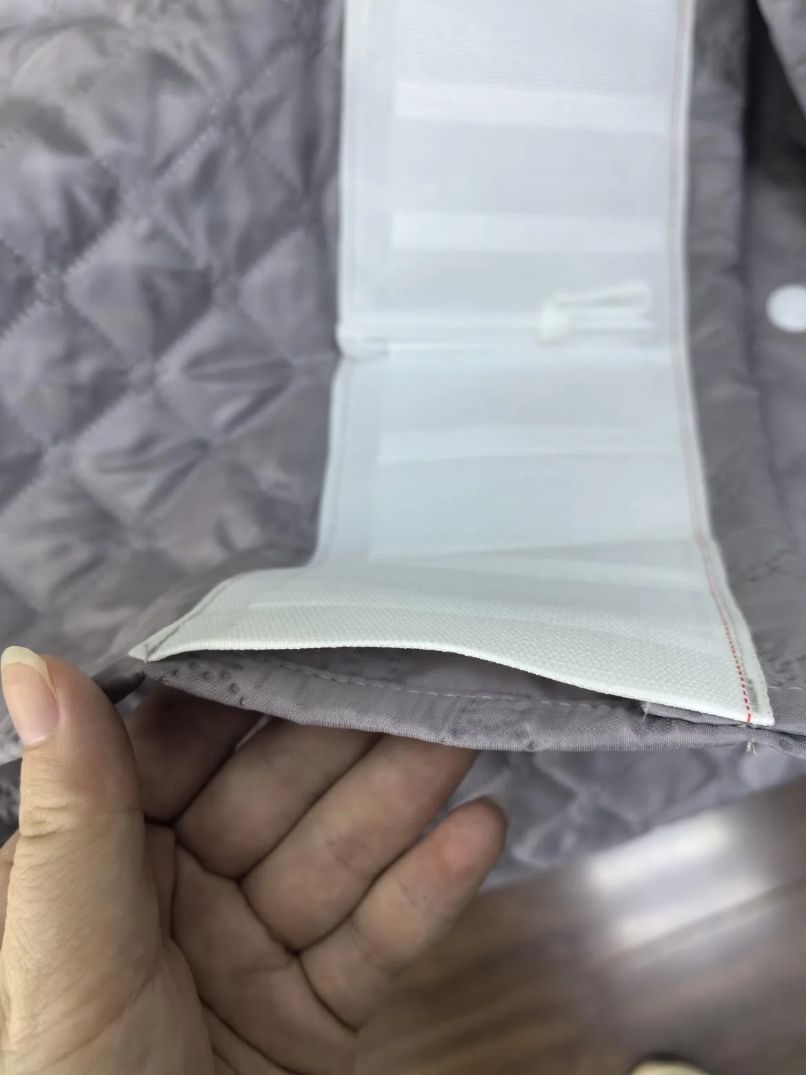 Thermal insulated curtain fabric choices and heading style options