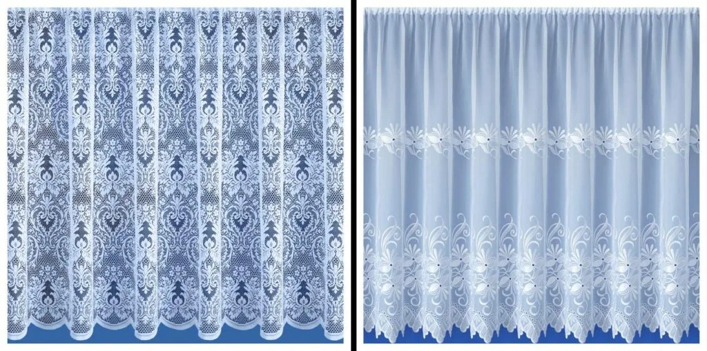 Net curtain vs voile sheer curtain comparison, wholesale sheer curtain supplier China