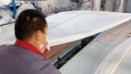 Dairui curtain factory production line