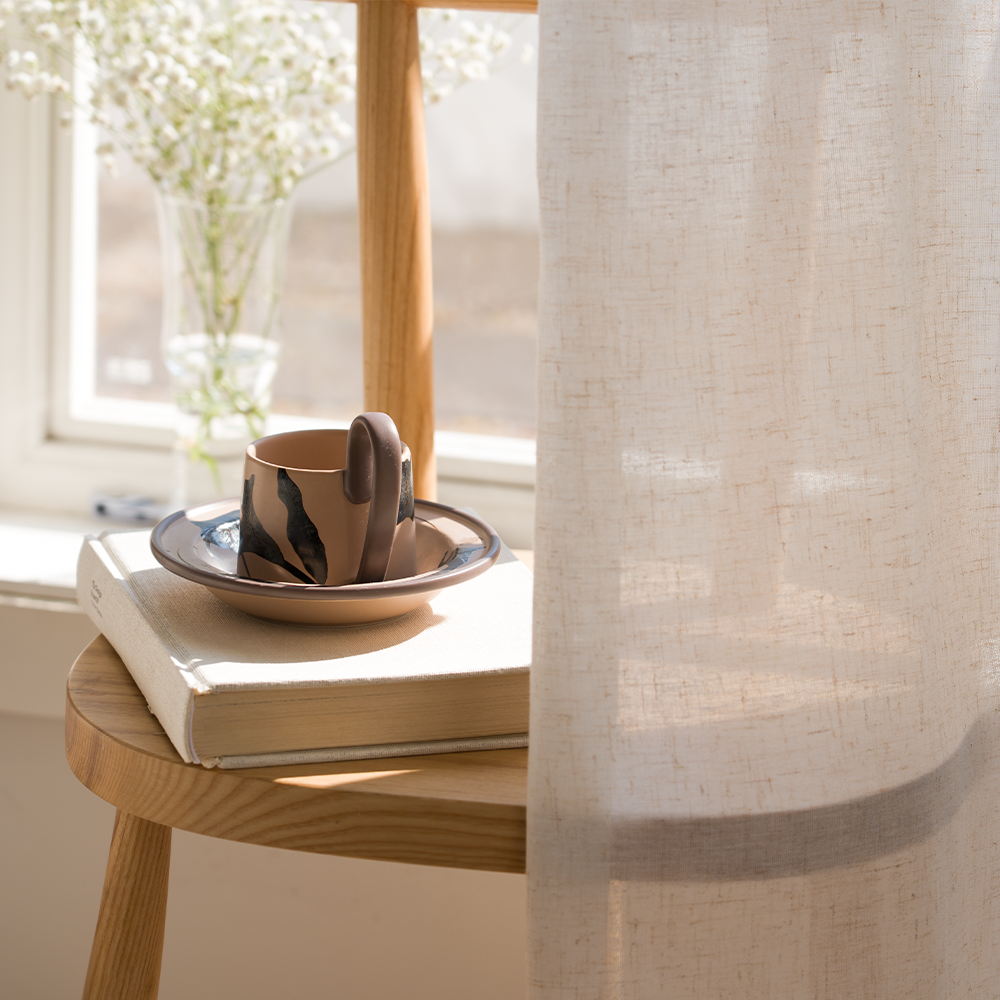 linen curtains