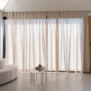 soft drape faux linen light-filtering curtains