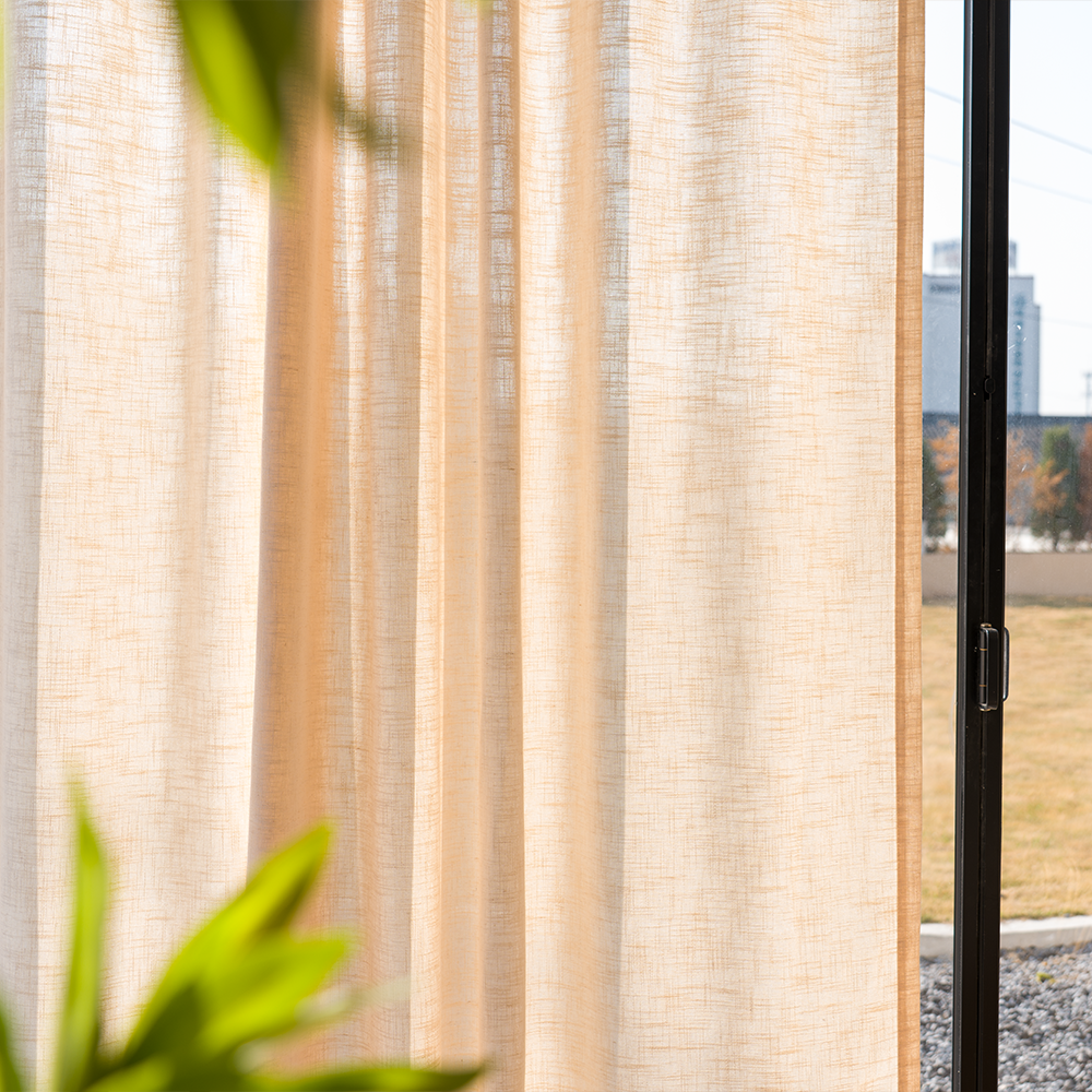linen curtains