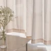 linen curtains