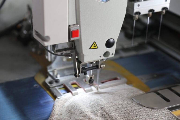 Dairui Curtain factory floor in Shaoxing China, 10,000 m2 manufacturing facility