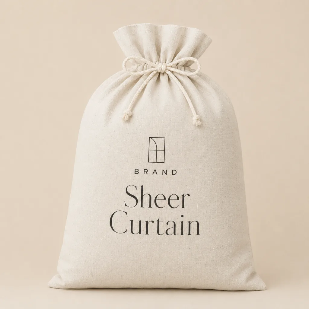 Curtain export packaging for wholesale bulk orders, Dairui Curtain manufacturer China
