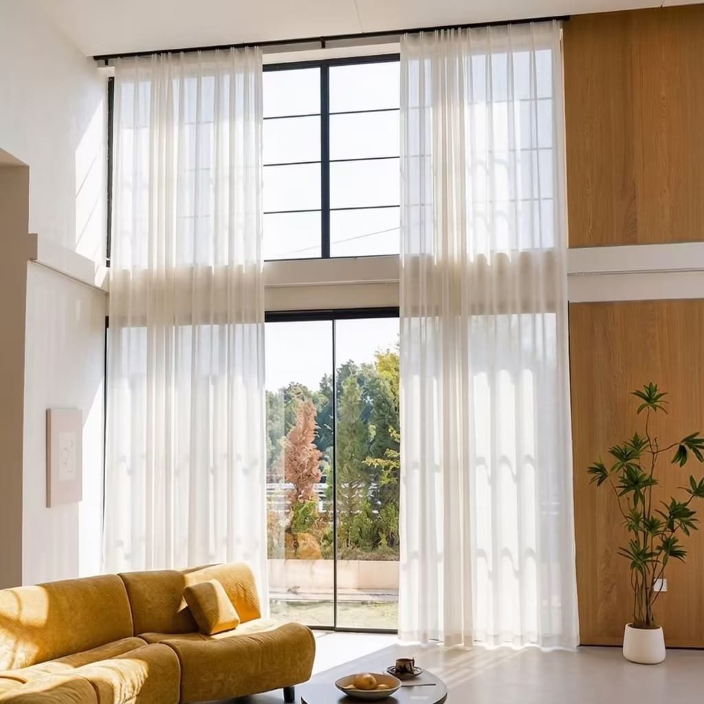 sheer curtains
