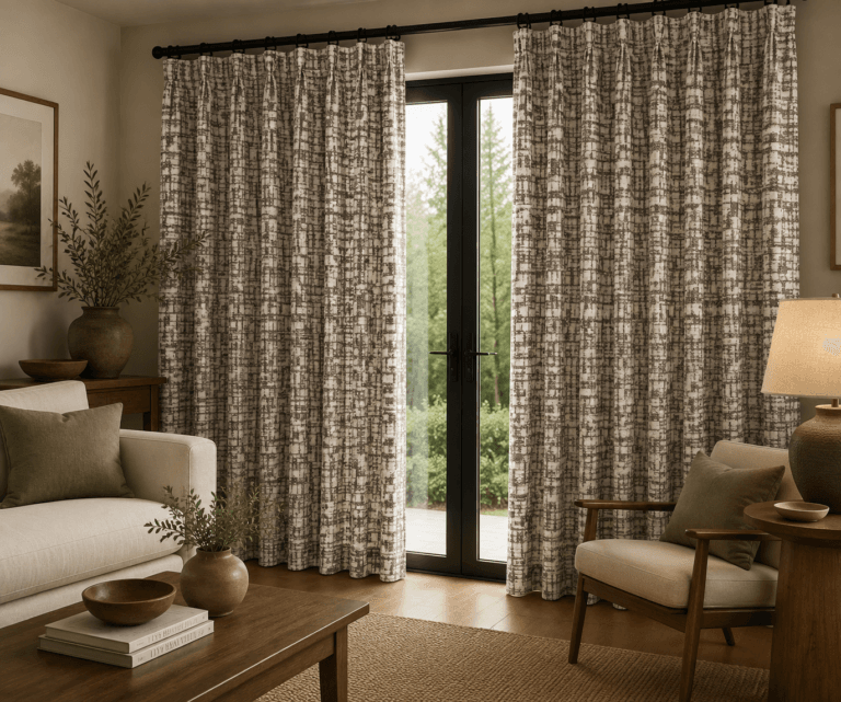 MT2238B-2 jacquard curtain fabric scene