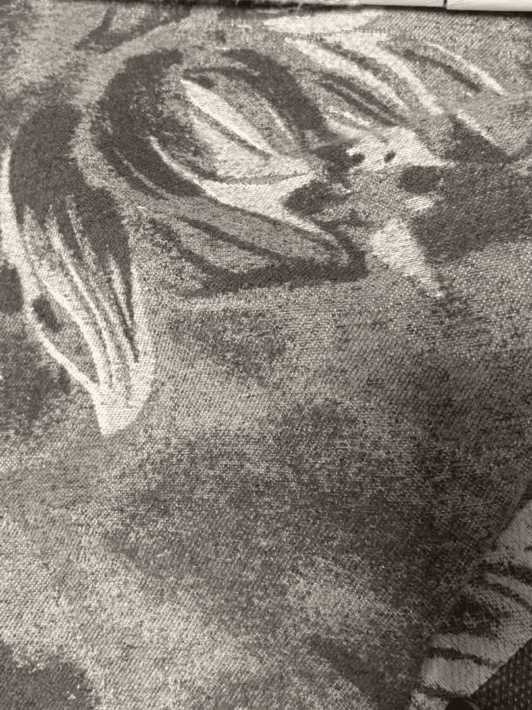 MT2238D-3 jacquard curtain fabric detail