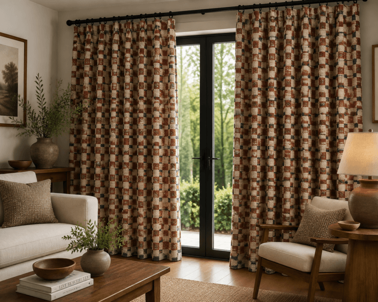 MT2239A-3 jacquard curtain fabric scene