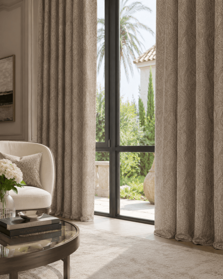 MT2240A-6 jacquard curtain fabric scene