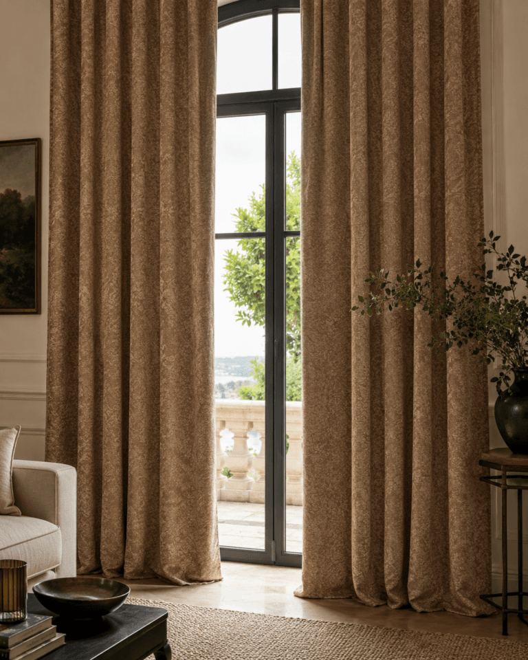 MT2240A-8 jacquard curtain fabric scene