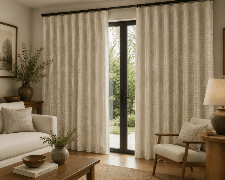 MT2245B-2 jacquard curtain fabric scene
